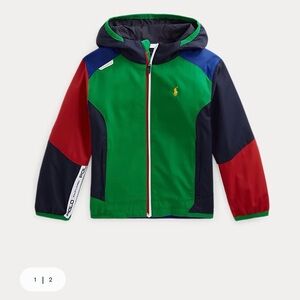 Polo by Ralph Lauren Green and Red Jacket